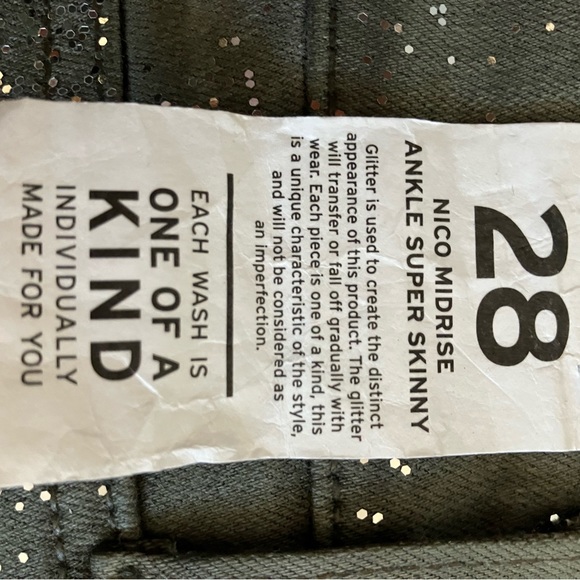 Hudson Nico Glitter Jeans - Picture 7 of 8